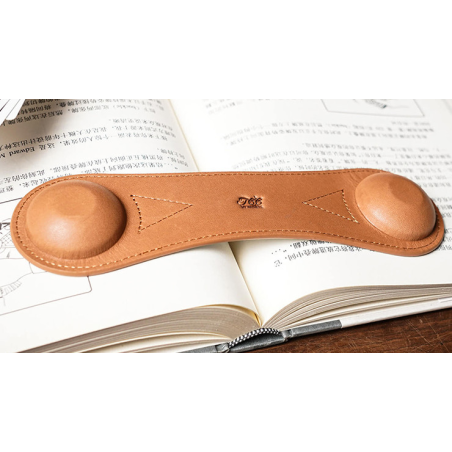 Leather Book Weight (Brown) by TCC Presents