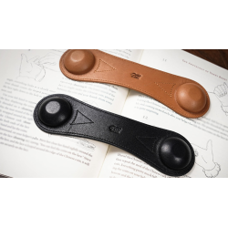 Leather Book Weight (Brown) by TCC Presents