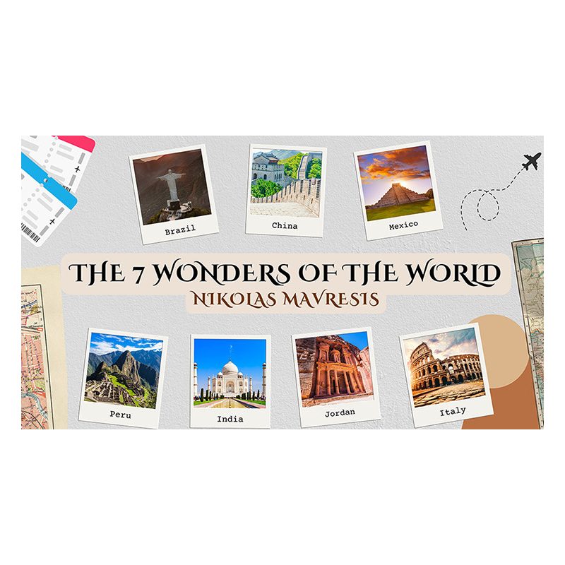 Seven Wonders of the World by Nikolas Mavresis