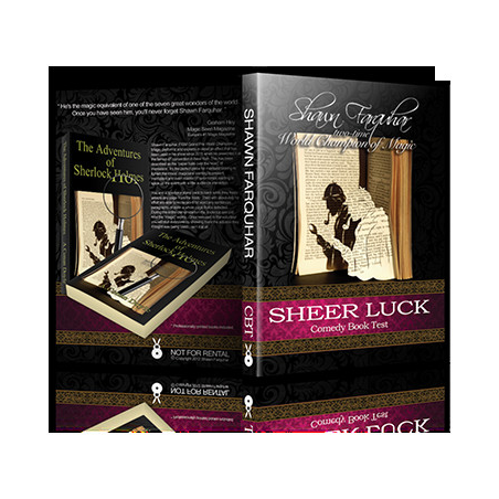 Sheer Luck - The Comedy Book Test (Online Instructions) by Shawn Farquhar