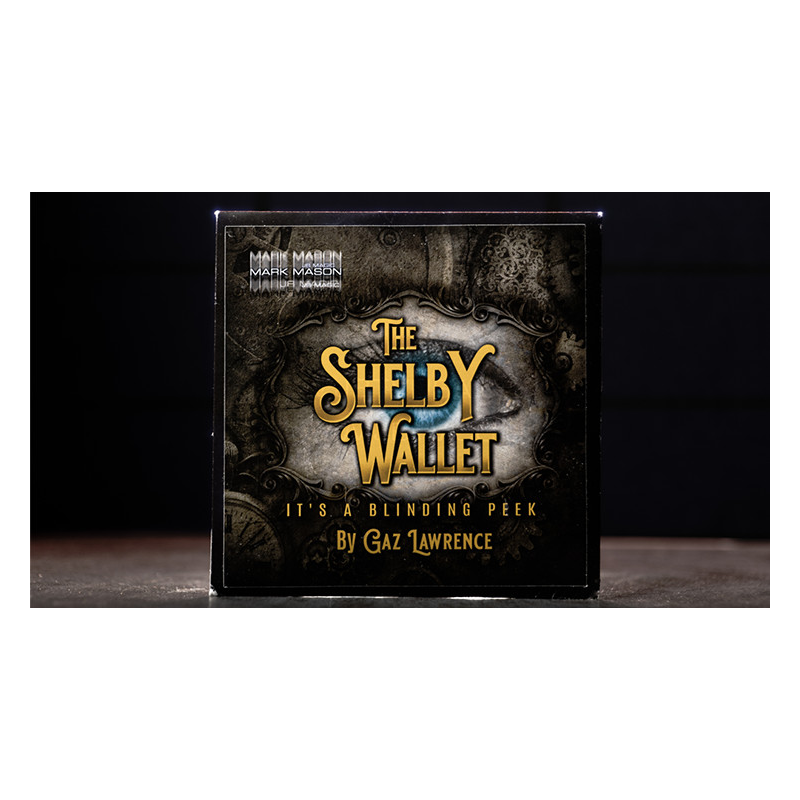 Shelby Wallet (Gimmicks and Online Instructions) by Gaz Lawrence and Mark Mason - Trick
