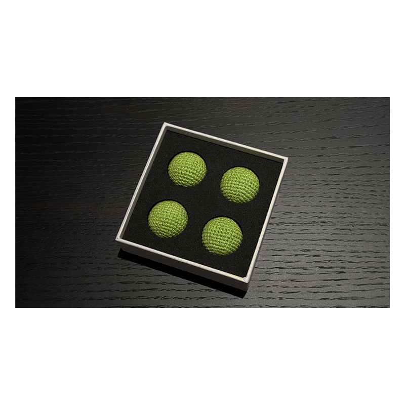 Shining Crochet Balls (Grass Green) by JT Magic