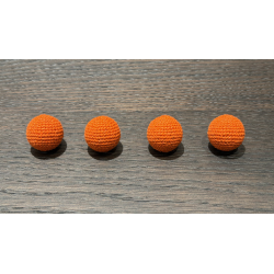 Shining Crochet Balls (Orange) by JT Magic