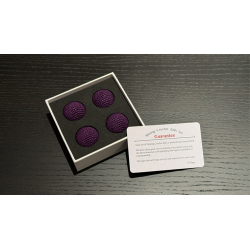 Shining Crochet Balls (Dark Purple) by JT Magic