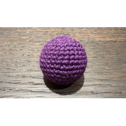 Shining Crochet Balls (Dark Purple) by JT Magic