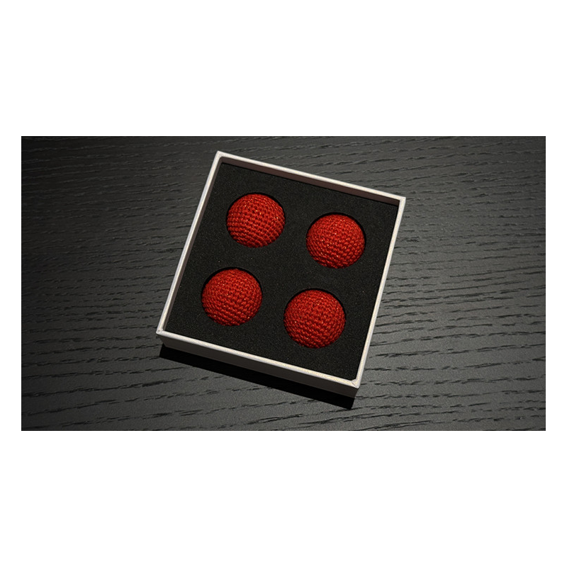Shining Crochet Balls (Red) by JT Magic