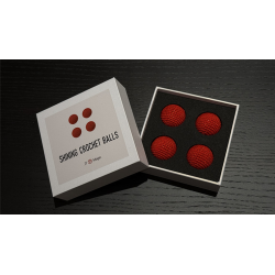 Shining Crochet Balls (Red) by JT Magic