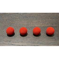 Shining Crochet Balls (Red) by JT Magic