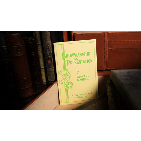 Showmanship and Presentation by Edward Maurice - Book