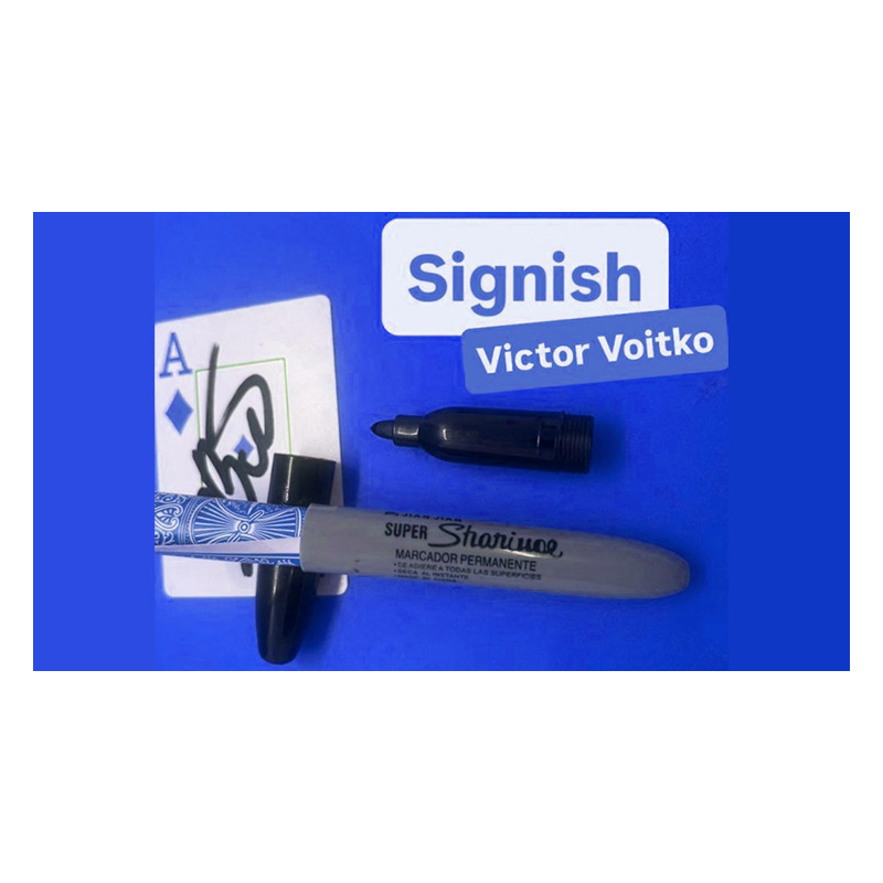 Signish by Victor Voitko (Blue)