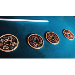 Silver Chinese Coins Set by Lion Miracle - Trick