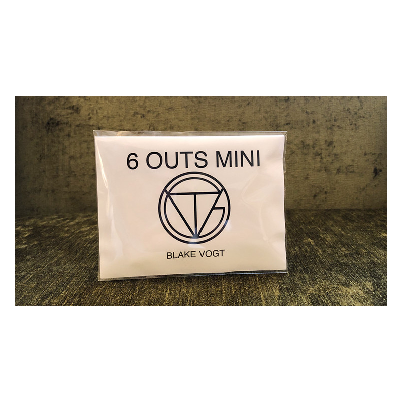 Six Outs Mini (Gimmicks and Online Instructions) by Blake Vogt - Trick