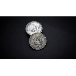 KENNEDY SKULL HEAD COIN by Men Zi Magic