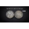 MORGAN SKULL HEAD COIN by Men Zi Magic
