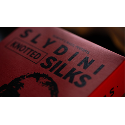 Slydini's Knotted Silks (White / 18 Inch) by Slydini and Murphy's Magic - Trick