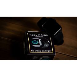 REEL WATCH Titanium Black with black band smart watch (KEVLAR) by Uday Jadugar - Trick