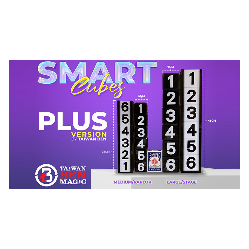 Smart Cubes PLUS (Large/Stage) by Taiwan Ben - Trick