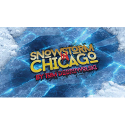 Bigblindmedia Presents Snowstorm In Chicago (Blue) by Tom Dobrowolski