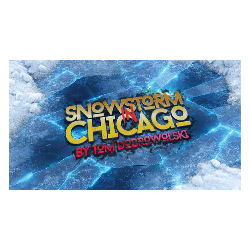 Bigblindmedia Presents Snowstorm In Chicago (Red) by Tom Dobrowolski