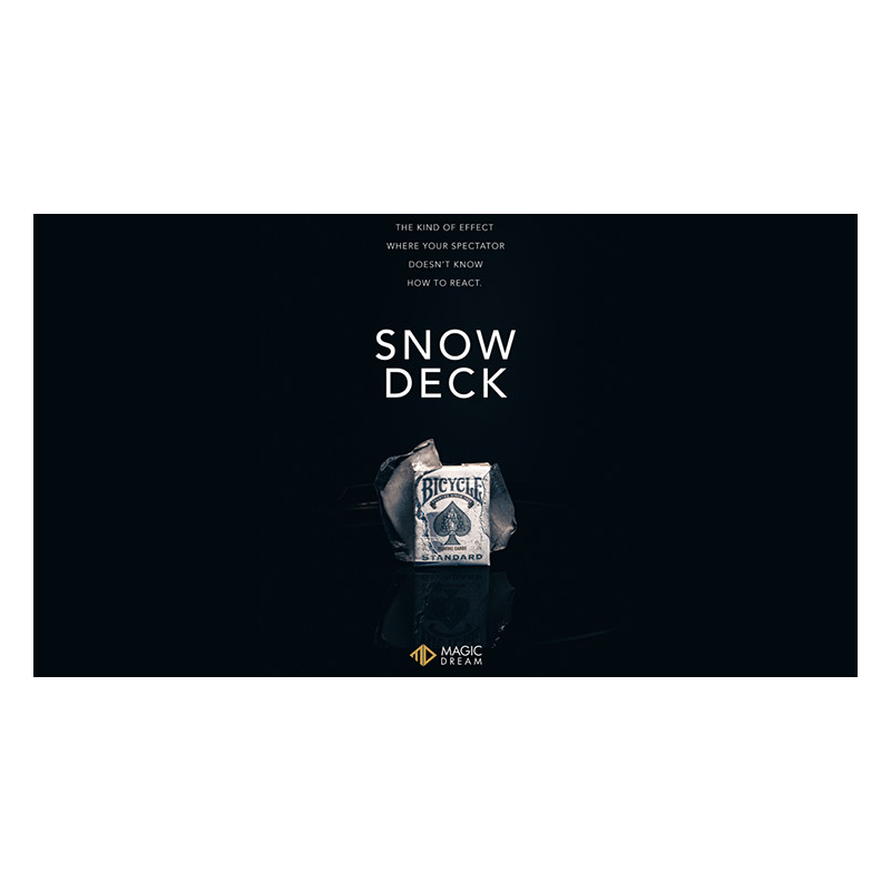 SNOW DECK By Yoan TANUJI and Magic Dream (Gimmicks and Online Instructions) - Trick