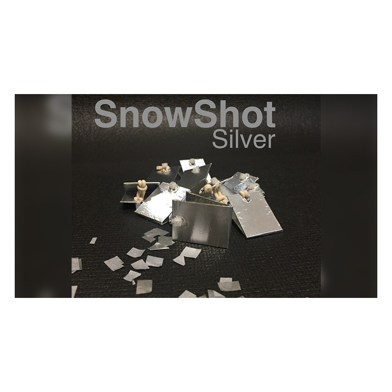 SnowShot SILVER (10 ct.) by Victor Voitko (Gimmick and Online Instructions) - Trick