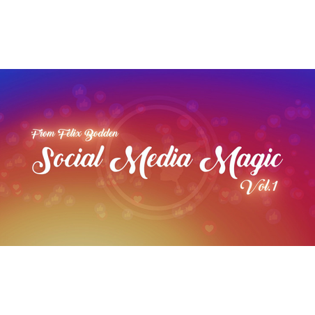 Social Media Magic Volume 1 (DVD and Gimmicks) by Felix Bodden - DVD