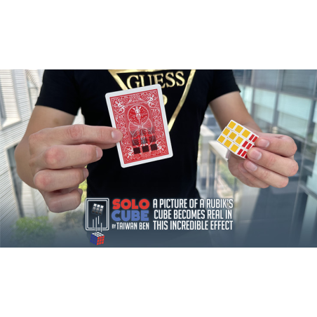 SOLO CUBE (Gimmicks and Online Instructions) by Taiwan Ben - Trick