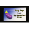 Sponge Emoji EGGPLANT (4PK.) by Andy Amyx- Trick