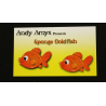 Sponge Emoji GOLDFISH (4PK.) by Andy Amyx- Trick