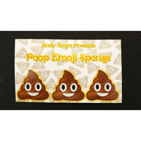 Sponge Emoji POO (4PK.) by Andy Amyx- Trick