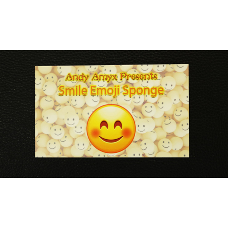 Sponge Emoji SMILE FACE (4PK.) by Andy Amyx- Trick