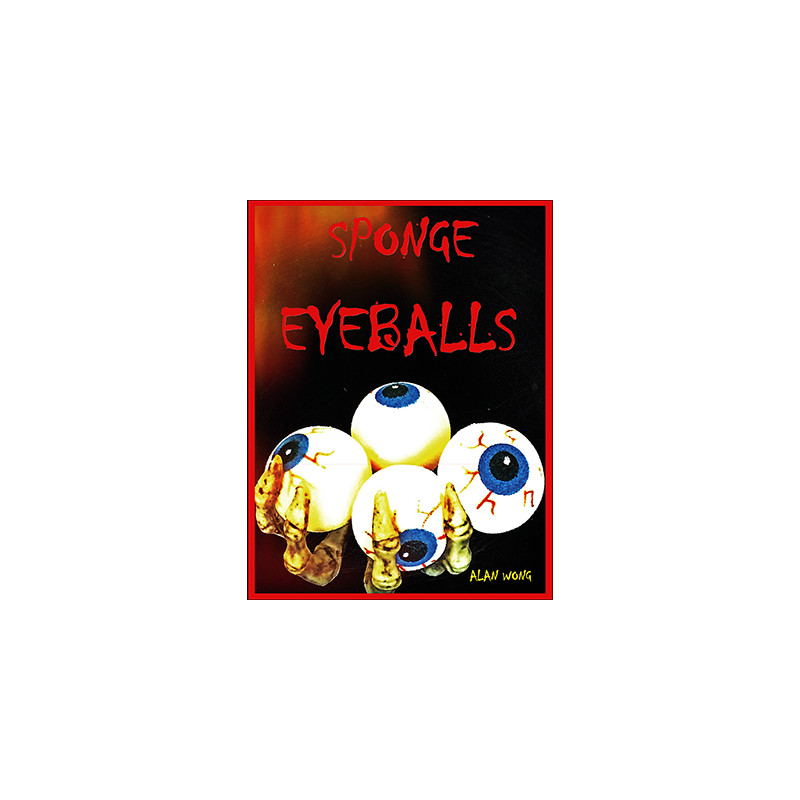 Sponge Eyeballs by Alan Wong (Bag of 4) - Trick