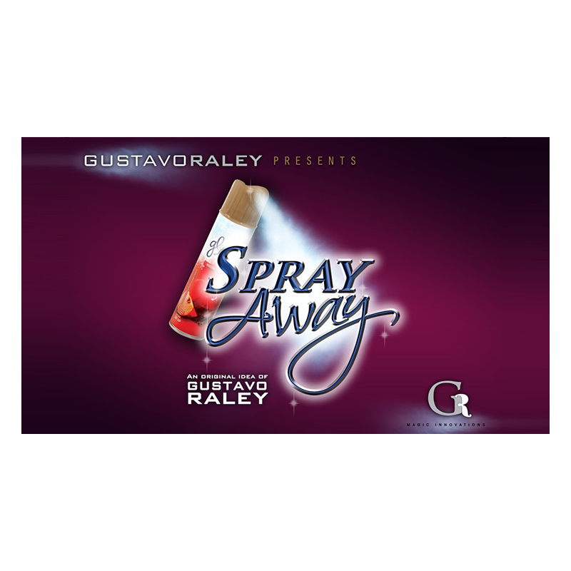 SPRAY AWAY (Gimmicks and Online Instructions) by Gustavo Raley - Trick