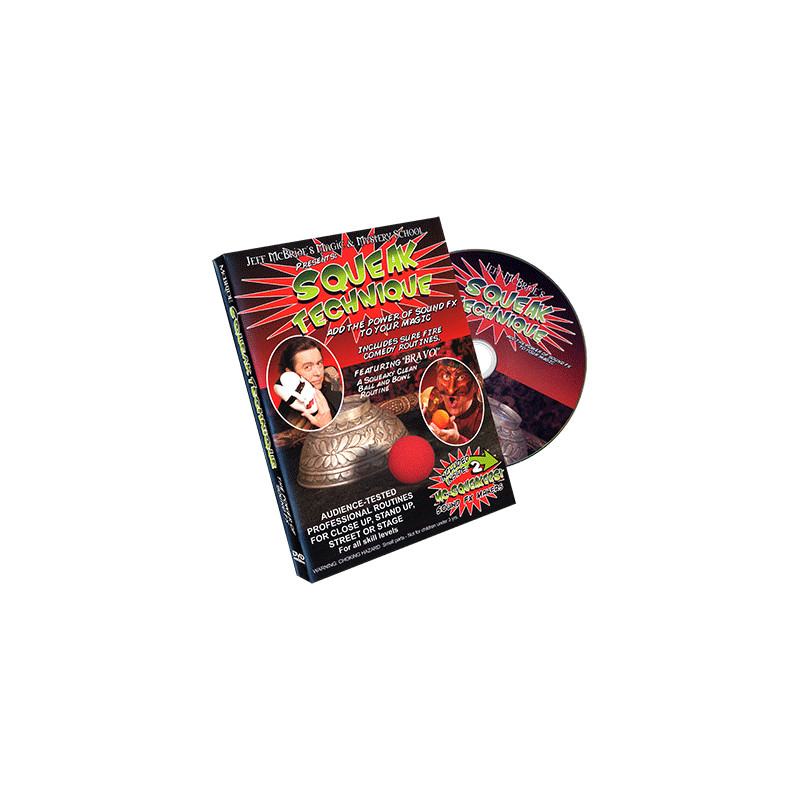 Squeak Technique (DVD and Squeakers) by Jeff McBride - DVD