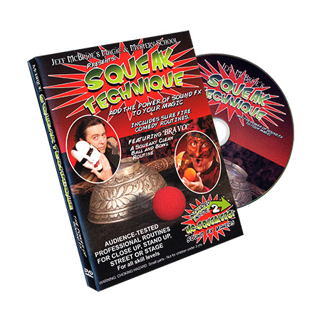 Squeak Technique (DVD and Squeakers) by Jeff McBride - DVD