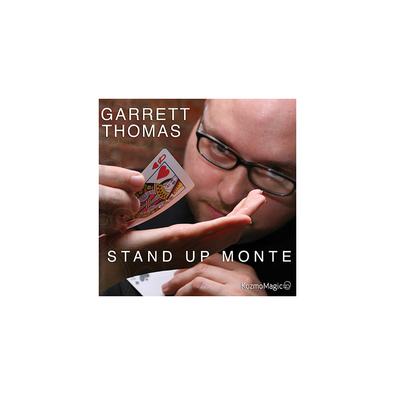 Stand Up Monte (Gimmicks and Online Instructions) by Garrett Thomas and Kozmomagic - Trick