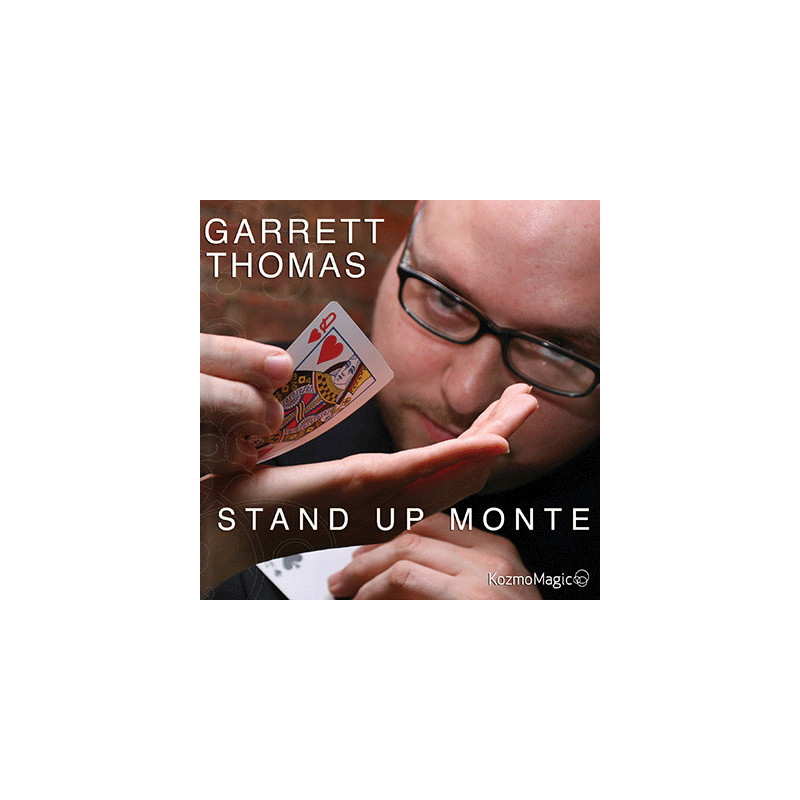 Stand Up Monte Jumbo Index (Gimmick and Online Instructions) by Garrett Thomas and Kozmomagic - Trick