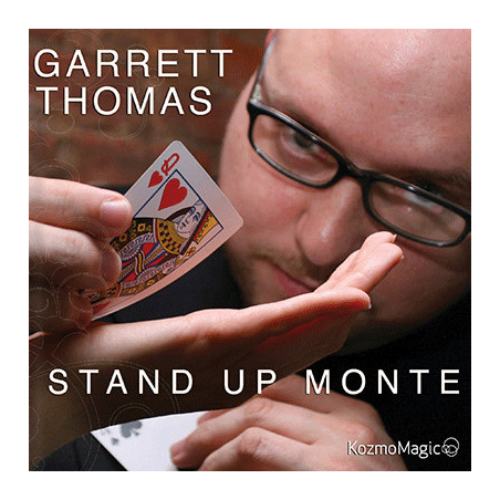 Stand Up Monte Jumbo Index (Gimmick and Online Instructions) by Garrett Thomas and Kozmomagic - Trick