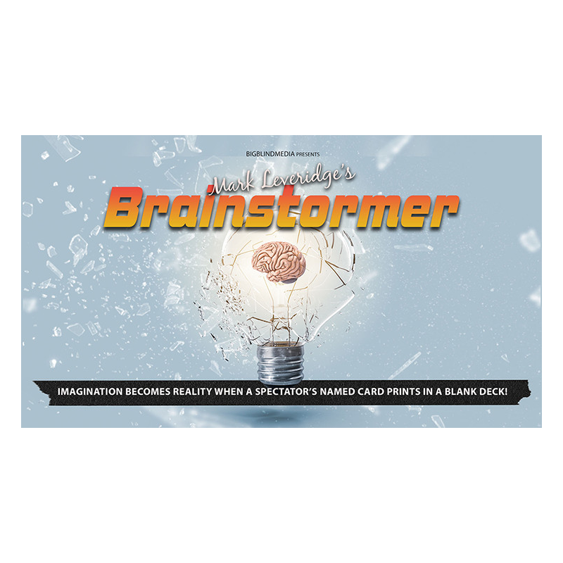 BIGBLINDMEDIA Presents Brainstormer (Gimmicks and Online Instructions) by Mark Leveridge - Trick