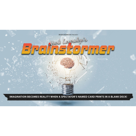 BIGBLINDMEDIA Presents Brainstormer (Gimmicks and Online Instructions) by Mark Leveridge - Trick