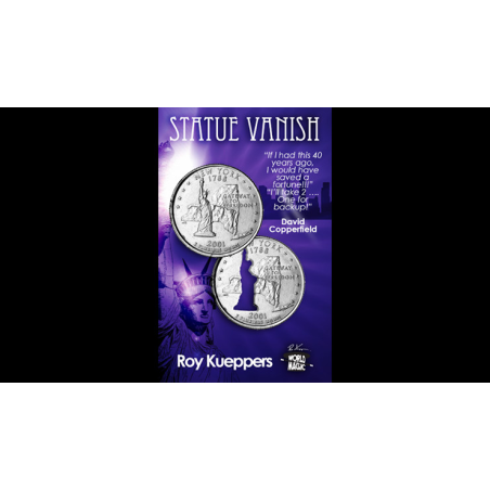 Statue Vanish (Gimmicks and Online Instructions) by Roy Kueppers - Trick