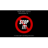 Stop It! (Blue) by Adrian Vega