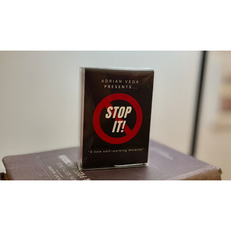 Stop It! (Red) by Adrian Vega