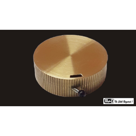 Jumbo Reel (Brass) by Mr. Magic - Trick
