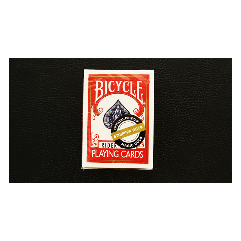 Stripper Deck Bicycle (Red) by US Playing Card