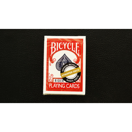 Stripper Deck Bicycle (Red) by US Playing Card