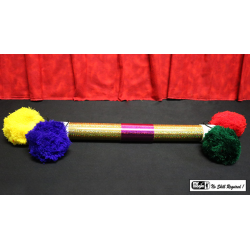 Super Pom Pom Stick (Glitter) by Mr. Magic - Trick