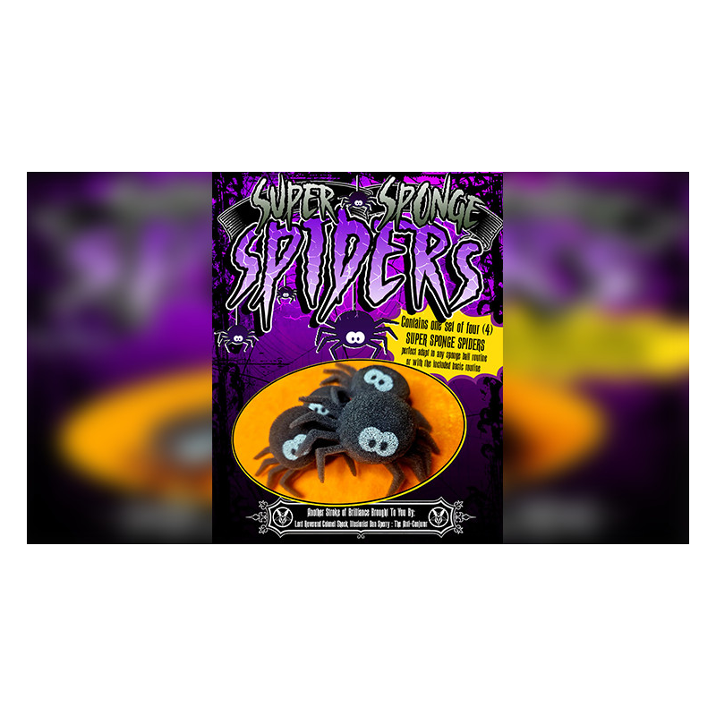 Super Sponge Spiders Sponge Ball Set