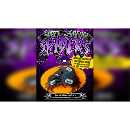 Super Sponge Spiders Sponge Ball Set