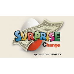 Surprise Change (Gimmicks and Online Instructions) by Gustavo Raley - Trick
